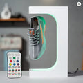 LED Magnetic Rotation Shoe Display Stand Levitation Floating Shoes Sneaker Home Decor Shoes Storage Shoes Shop Sample Showcase